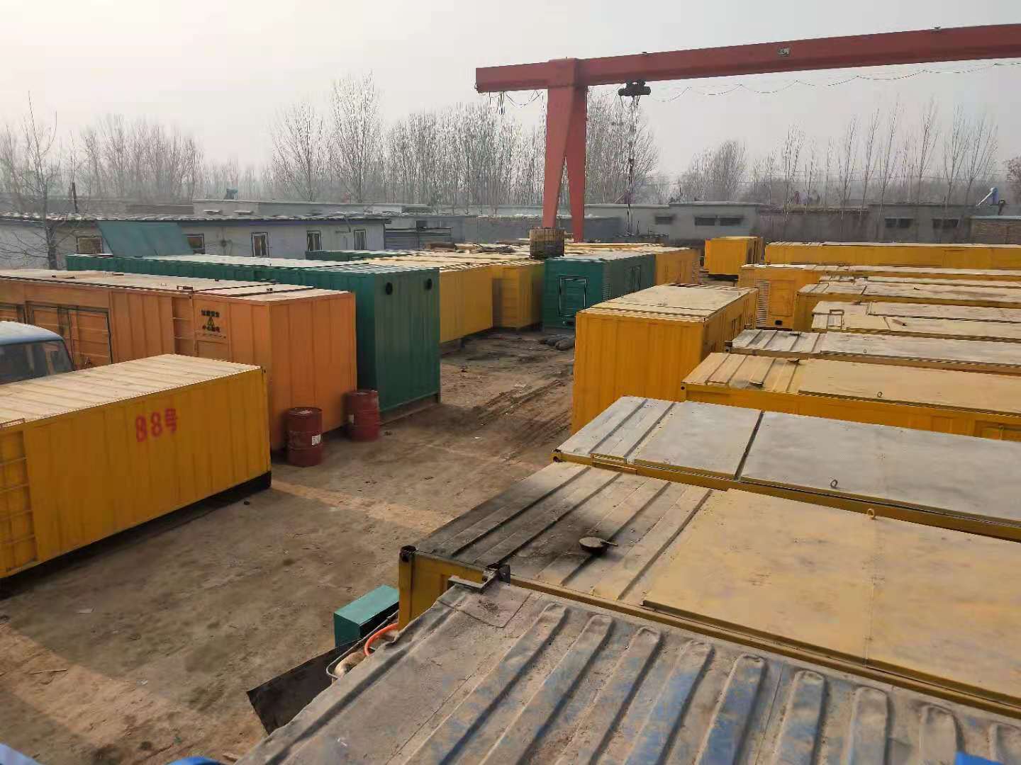 东阿租赁发电机-灰尘、风沙对柴油发电机组造成哪些不良影响?